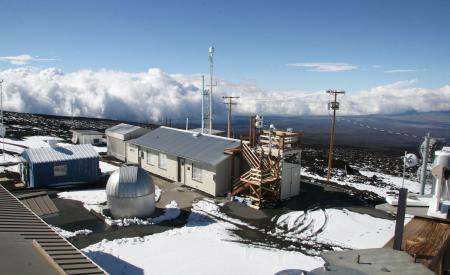 地球温暖化「危険水準に」 ハワイＣＯ２濃度 連日高い数値