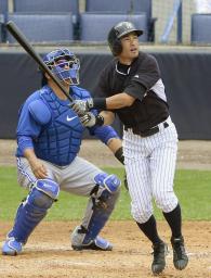 イチロー５試合連続安打、青木は４打数１安打