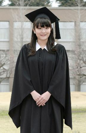 眞子さまがＩＣＵ卒業「楽しい学生生活に感謝」