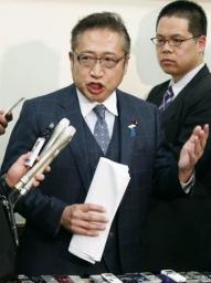 8億円借り入れ問題 みんな・渡辺代表「違法性の認識全くない」