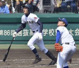 【センバツ】 故郷の強豪に悔しい敗戦 白鴎大足利のエース比嘉