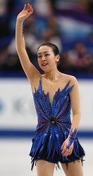 世界フィギュア:浅田真央が３度目の女王 自己最高を更新