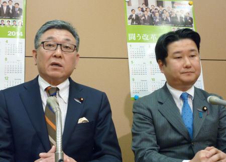 辞任論拡大、渡辺代表に伝達＝みんな幹事長「厳しい意見多い」