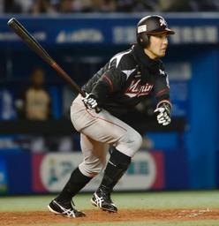 ロッテ・根元が先制の二塁打「今日は絶対に勝たないと」