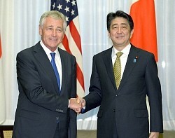 首相「強力な日米同盟は不変」 米国防長官と会談