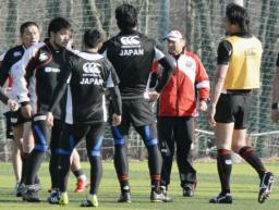 長野）ラグビー日本代表が菅平入り 上田駅で歓迎式