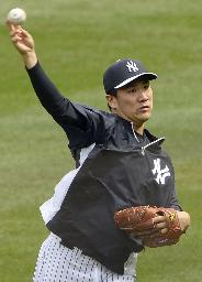 田中将大、１０日にＮＹデビュー オリオールズ戦に先発