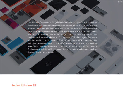 Googleが進める組み立て式スマホプロジェクトの開発キットがリリース