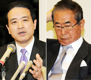 維新、再編なお温度差 石原氏と江田氏会談