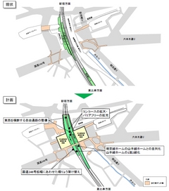 JR東日本、渋谷駅改良工事の準備に着手へ…山手・埼京ホームを並列化