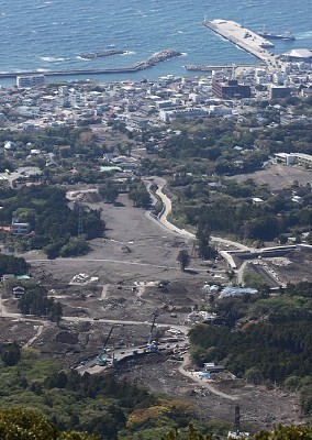 台風２６号:伊豆大島土石流半年 復興いつ 行政対応に住民不満