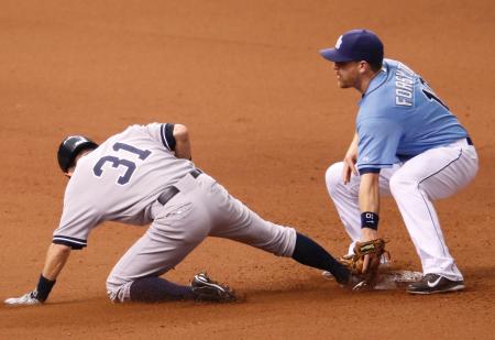 イチロー、代走で出場も盗塁死 ヤンキースは勝利