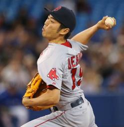 大リーグ、上原初失点も５セーブ 松坂、１回１／３を無失点