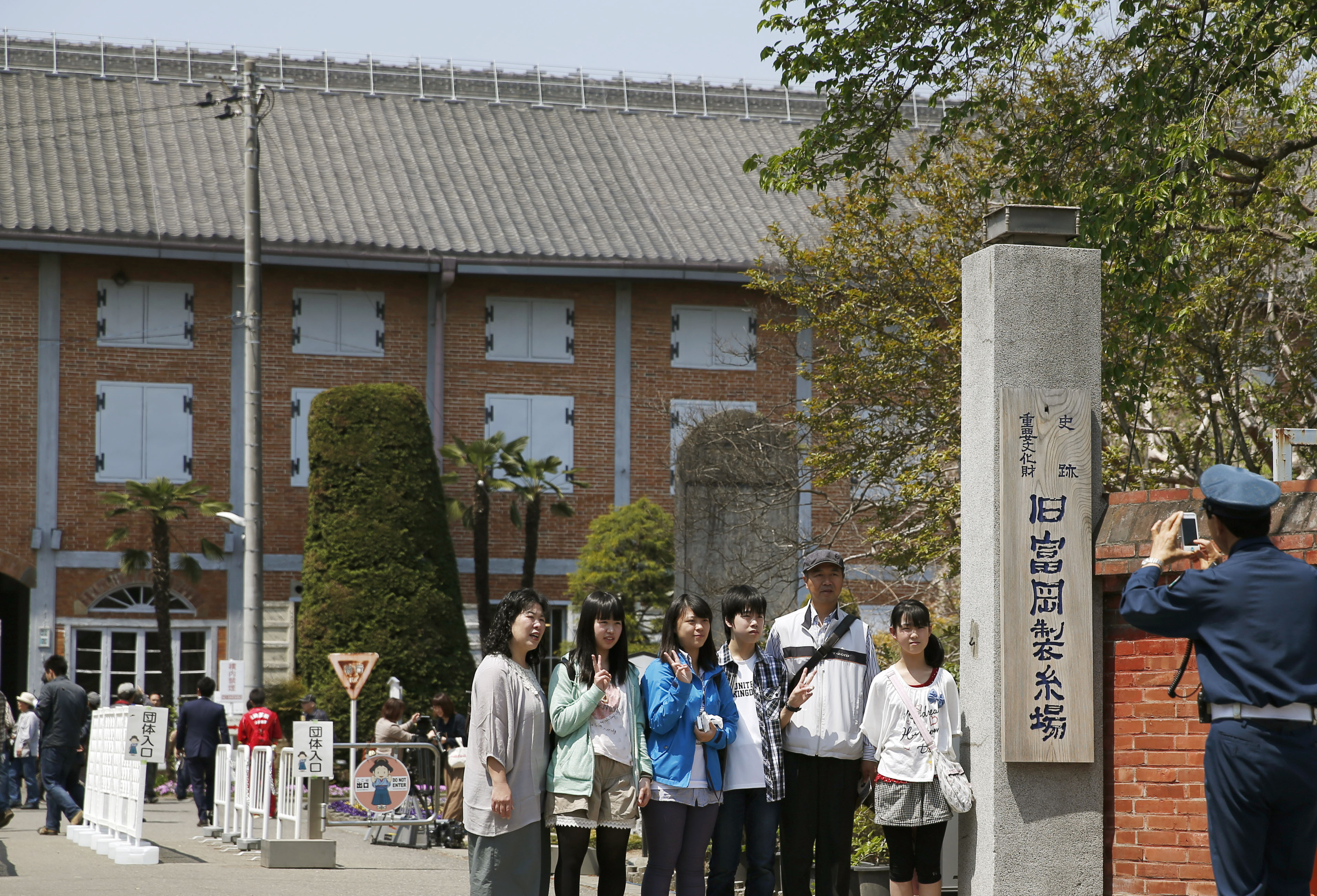 富岡製糸場 来場者が過去最多に