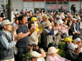 当選の金子氏「景気回復に力」 衆院鹿児島２区補選