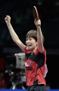 卓球:世界選手権団体戦 日本女子、３１年ぶり決勝