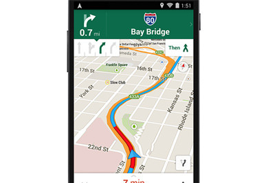 「Googleマップ」アプリに複数の機能追加、車線案内、Uber統合など