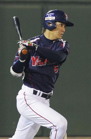 手負いの川端が決勝打＝プロ野球・ヤクルト