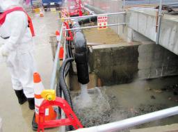 福島第１原発:地下水、海に放出 バイパスで５６０トン