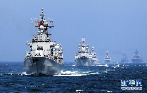 中国、露の協力で制海・制空権狙う…演習終了