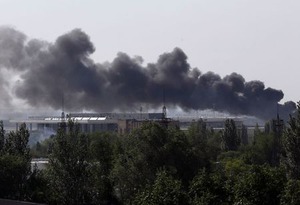 ドネツク空港で戦闘続く＝親ロ派３５人死亡の報道－死傷者多数か・ウクライナ東部