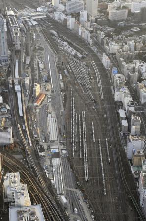 山手線新駅着工へ 品川－田町間、五輪前完成目指す