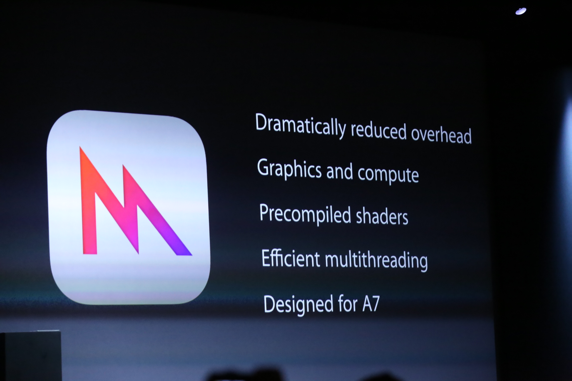 Apple、WWDC14にてiOS向けゲーム用API「Metal」を発表