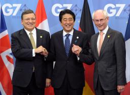 Ｇ７、中国の海洋進出けん制 外交で首脳宣言