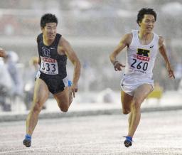 日本選手権 桐生が１０秒２２で初優勝