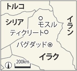 武装集団、イラク北部の都市を相次ぎ制圧 ５０万人避難