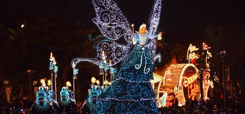 東京ディズニー、夜のパレード刷新