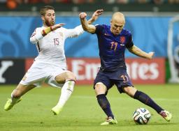 オランダ、スペイン破る＝メキシコも白星発進－Ｗ杯サッカー