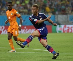 ブラジルＷ杯:日本がコートジボワールに逆転負け