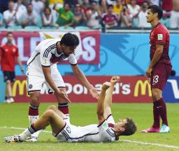 ドイツ、中盤制し圧倒＝Ｗ杯サッカー・ドイツ－ポルトガル〔Ｗ杯〕