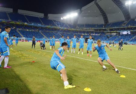 Ｗ杯 日本代表がキャンプ地イトゥに戻る