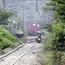 貨物列車が一部脱線＝けが人なし—ＪＲ北海道