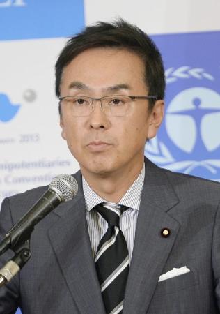 「金目」発言で地元に謝罪＝大熊、双葉町長と面会へ－石原環境相