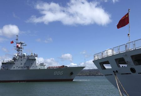 中国海軍が初参加、環太平洋合同演習始まる