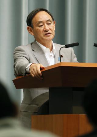 憲法解釈変更、７月１日閣議決定＝菅官房長官が表明