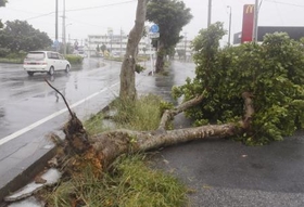 台風８号、１０日に九州上陸か 本州縦断の可能性も