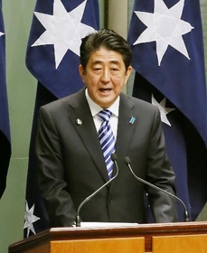 豪首相「日本は法の下で行動してきた」 歴史問題で批判を繰り返す中国を強く意識