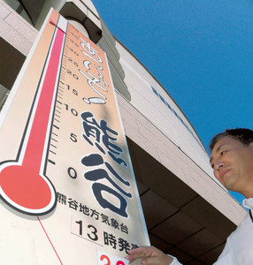 暑い列島、水の事故など相次ぐ 各地で真夏日