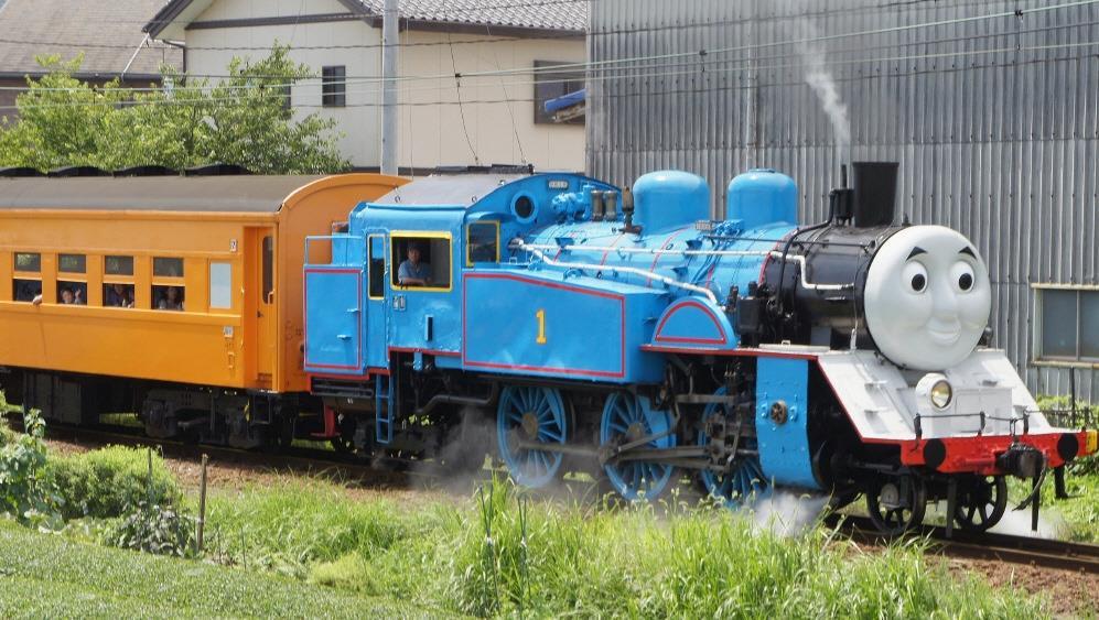 トーマス走る…静岡・大井川鉄道