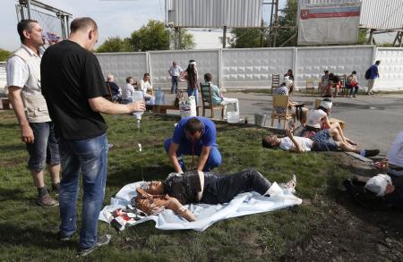 ロシア:地下鉄脱線２１人死亡 １６０人負傷 朝のラッシュ時−−モスクワ