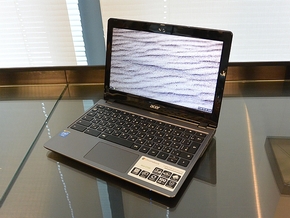 エイサー、Chromebook C720の発表会を開催。個人向け販売は「準備はできている。Googleとの調整次第」