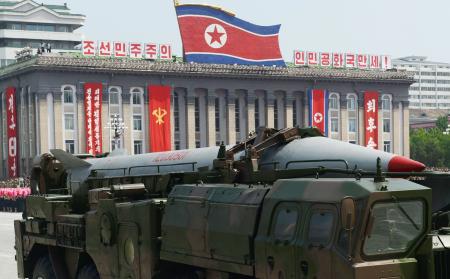 金正恩氏、米韓軍打倒訴える またミサイル発射指揮