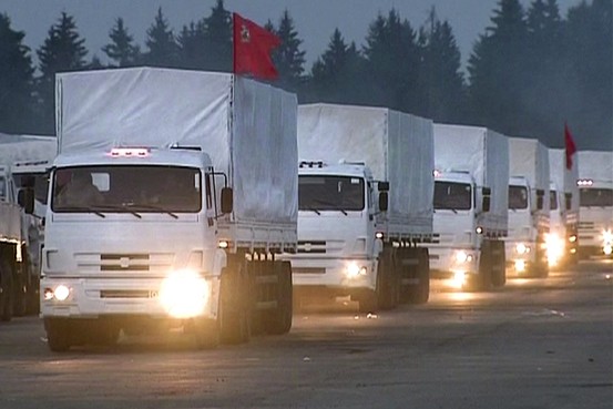 ロシアの人道支援「トロイの木馬」と警戒 米国防総省
