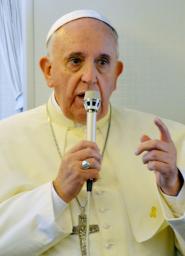 ローマ法王、来年の訪日に意欲 米のイラク介入にくぎ