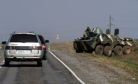 ロシア支援車両、ウクライナへ越境強行