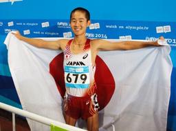 ユース五輪 陸上男子１万競歩で小野川、女子3000障害で高松Ｖ